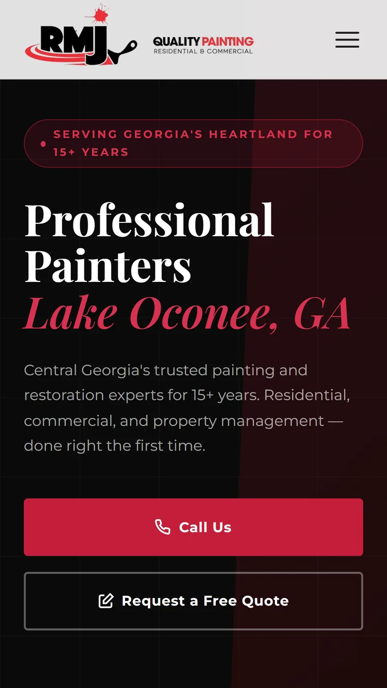 RMJ Quality Painting en celular